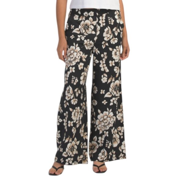 COUNTERPARTS Wide Leg Elastic Waist Pants - Picture 1 of 2